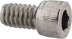 Value Collection - 1/4-20 UNC Hex Socket Drive, Socket Cap Screw - Grade 18-8 Stainless Steel, Uncoated, 7/16" Length Under Head - Makers Industrial Supply