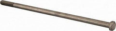 Value Collection - 3/8-16 UNC, 9-1/2" Length Under Head Hex Head Cap Screw - Partially Threaded, Grade 18-8 Stainless Steel, Uncoated, 9/16" Hex - Makers Industrial Supply