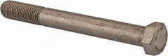 Value Collection - 7/16-20 UNF, 4" Length Under Head Hex Head Cap Screw - Partially Threaded, Grade 18-8 Stainless Steel, Uncoated, 5/8" Hex - Makers Industrial Supply