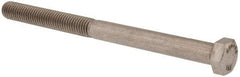 Value Collection - 1/2-13 UNC, 6-1/2" Length Under Head Hex Head Cap Screw - Partially Threaded, Grade 18-8 Stainless Steel, Uncoated, 3/4" Hex - Makers Industrial Supply