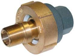 Barco - 4-1/4" Pipe, 4-1/4" Flange Thickness, Straight Casing, Straight Ball Swivel Joint - Bronze Ball & Nut with Iron Body, 300 psi Water, 200 psi Steam, Size Code 20, NPT Ends - Makers Industrial Supply