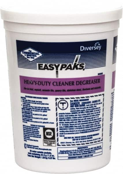 Easy Paks - 1.5 oz Packet Cleaner/Degreaser - Water-Based, Unscented - Makers Industrial Supply