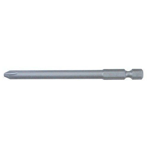 Phillips Power Bit. #0 × 90mm. Chrome-vanadium-molybdenum S2 modified tool steel. - Makers Industrial Supply