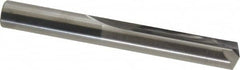 Hertel - 23/64", 140° Point, Solid Carbide Straight Flute Drill Bit - Makers Industrial Supply