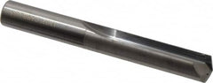 Hertel - 13/32", 140° Point, Solid Carbide Straight Flute Drill Bit - Makers Industrial Supply