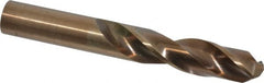 Hertel - 19/32" 135° Spiral Flute Cobalt Screw Machine Drill Bit - Makers Industrial Supply