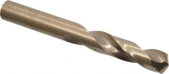 Hertel - 0.386" 135° Spiral Flute Cobalt Screw Machine Drill Bit - Makers Industrial Supply