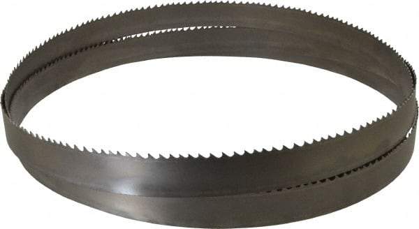 Starrett - 3 to 4 TPI, 12' Long x 1-1/4" Wide x 0.042" Thick, Welded Band Saw Blade - Bi-Metal, Toothed Edge, Modified Tooth Set, Contour Cutting - Makers Industrial Supply