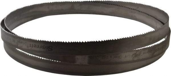 Starrett - 4 to 6 TPI, 13' 6" Long x 1-1/4" Wide x 0.042" Thick, Welded Band Saw Blade - Bi-Metal, Toothed Edge, Modified Tooth Set, Contour Cutting - Makers Industrial Supply