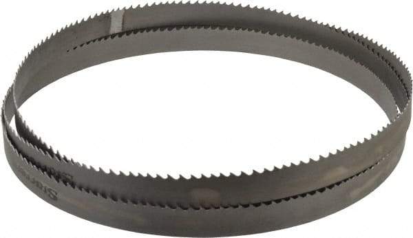 Starrett - 3 to 4 TPI, 10' 6" Long x 1" Wide x 0.035" Thick, Welded Band Saw Blade - Bi-Metal, Toothed Edge, Modified Tooth Set, Contour Cutting - Makers Industrial Supply