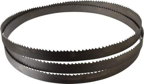 Starrett - 3 to 4 TPI, 11' Long x 1" Wide x 0.035" Thick, Welded Band Saw Blade - Bi-Metal, Toothed Edge, Modified Tooth Set, Contour Cutting - Makers Industrial Supply