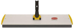 Rubbermaid - 24.1" Long x 4-1/2" Wide Aluminum Squeegee Frame - Yellow, Quick Connect - Makers Industrial Supply