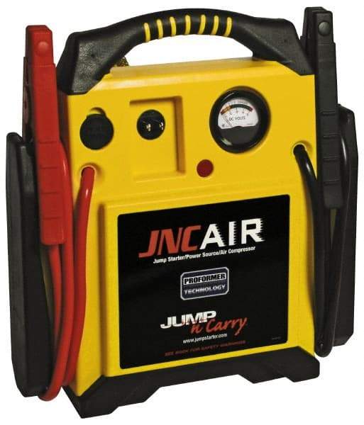 Jump-N-Carry - 12 Volt Jump Starter - 1,700 Peak Amps, 1,700 Starter Amps - Makers Industrial Supply