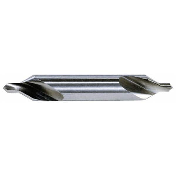 Hertel - #8 Plain Cut 60° Incl Angle Solid Carbide Combo Drill & Countersink - Makers Industrial Supply