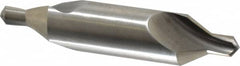 Hertel - #8 Plain Cut 60° Incl Angle High Speed Steel Combo Drill & Countersink - Makers Industrial Supply