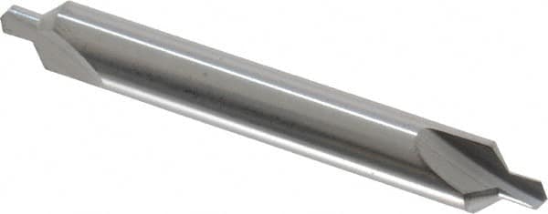 Hertel - #3 Plain Cut 90° Incl Angle Solid Carbide Combo Drill & Countersink - Makers Industrial Supply