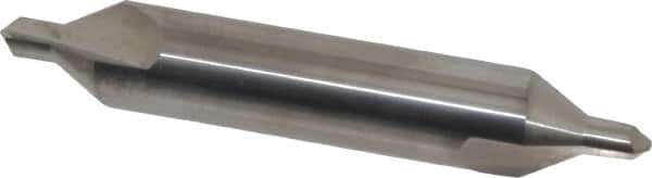 Hertel - #6 Plain Cut 60° Incl Angle Solid Carbide Combo Drill & Countersink - Makers Industrial Supply