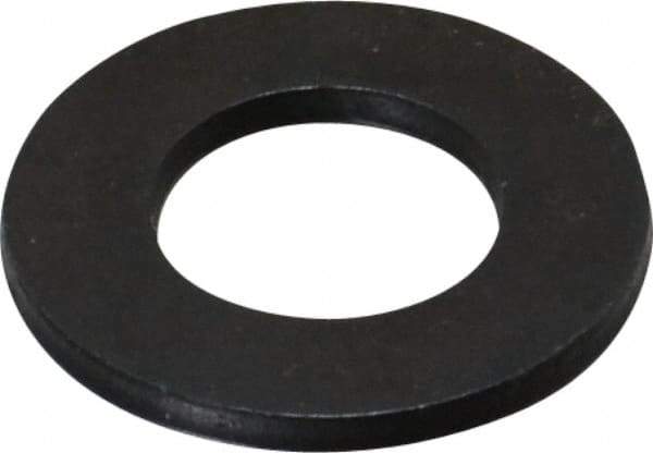 Gibraltar - 7/8" Screw, Grade 1010 Case Hardened Steel Standard Flat Washer - 29/32" ID x 1-3/4" OD, 5/32" Thick, Black Oxide Finish - Makers Industrial Supply