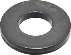 Gibraltar - M16 Screw, Grade 1010 Case Hardened Steel Standard Flat Washer - 17mm ID x 35mm OD, 5mm Thick, Black Oxide Finish - Makers Industrial Supply