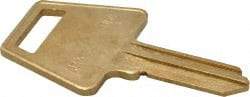 Made in USA - American Key Blank - Brass - Makers Industrial Supply