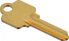 Made in USA - Arrow Key Blank - Brass - Makers Industrial Supply