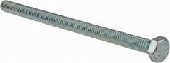 Made in USA - 5/16-18 UNC, 5" Length Under Head Hex Head Cap Screw - Makers Industrial Supply