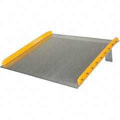 Vestil - Aluminum Dock Plate - 60" Long x 60" Wide x 10" High - Makers Industrial Supply