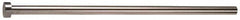 Gibraltar - 19/64" Pin Diam, 1/2" Head Diam x 1/4" Head Height, 14" OAL, Straight Ejector Pin - Steel, 13-3/4" Pin Length - Makers Industrial Supply