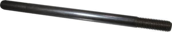 Gibraltar - 3/4-10 12" OAL Equal Double Threaded Stud - Alloy Steel, Black Oxide Finish, 2" Equal Thread Length - Makers Industrial Supply