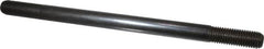 Gibraltar - 3/4-10 12" OAL Equal Double Threaded Stud - Alloy Steel, Black Oxide Finish, 2" Equal Thread Length - Makers Industrial Supply