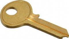 Made in USA - Corbin Key Blank - Brass - Makers Industrial Supply