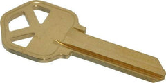 Made in USA - Kwikset Key Blank - Brass - Makers Industrial Supply