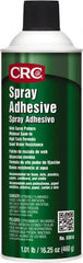 CRC - 24 oz Aerosol White Spray Adhesive - Exact Industrial Supply