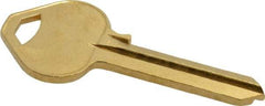 Made in USA - Russwin Key Blank - Brass - Makers Industrial Supply