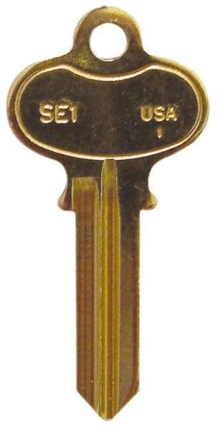 Made in USA - Key Blanks Type: Segal Material: Brass - Makers Industrial Supply