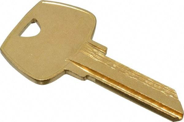 Made in USA - Sargent Key Blank - Brass - Makers Industrial Supply