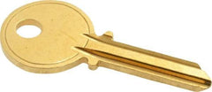 Made in USA - Yale Key Blank - Brass - Makers Industrial Supply