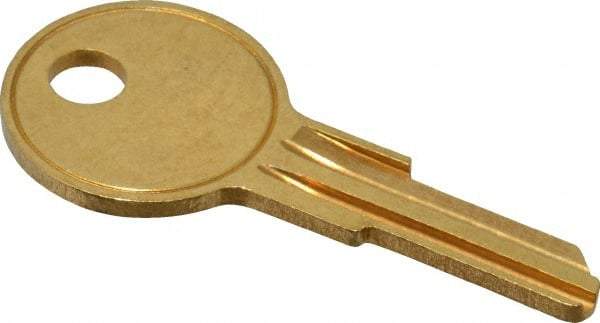 Made in USA - Yale Key Blank - Brass - Makers Industrial Supply