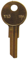 Made in USA - Yale Key Blank - Brass - Makers Industrial Supply