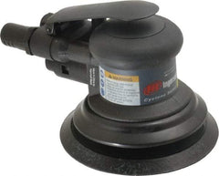 Ingersoll-Rand - 12,000 OPM, 15.8 CFM Air Consumption, Palm Air Orbital Sander - Round Pad, 1/4 NPT Inlet - Makers Industrial Supply