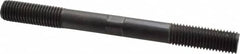 Gibraltar - 3/4-10 8" OAL Equal Double Threaded Stud - Alloy Steel, Black Oxide Finish, 2" Equal Thread Length - Makers Industrial Supply