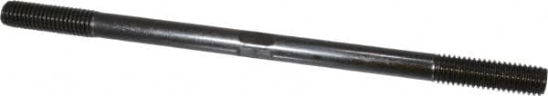 Gibraltar - 1/2-13 9" OAL Equal Double Threaded Stud - Alloy Steel, Black Oxide Finish, 1-1/2" Equal Thread Length - Makers Industrial Supply