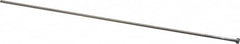 Gibraltar - 1/8" Pin Diam, 1/4" Head Diam x 1/8" Head Height, 12" OAL, Straight Ejector Pin - Steel, 11-7/8" Pin Length - Makers Industrial Supply