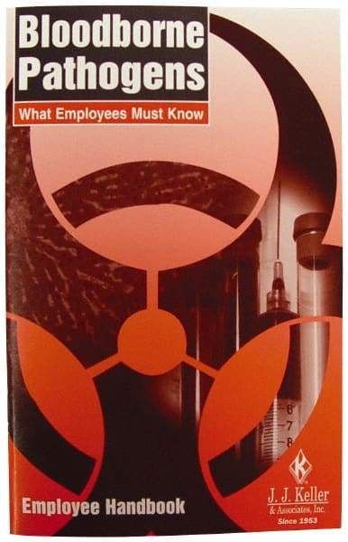 NMC - Bloodborne Pathogens Training Booklet - English, Laboratory Safety Series - Makers Industrial Supply