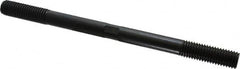 Gibraltar - 5/8-11 9" OAL Equal Double Threaded Stud - Alloy Steel, Black Oxide Finish, 1-3/4" Equal Thread Length - Makers Industrial Supply