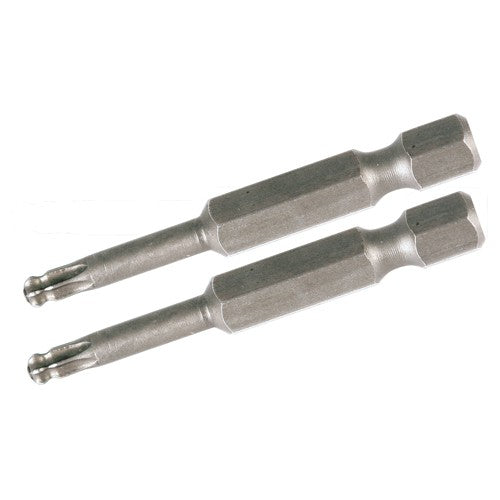 Torx Ball End Power Bit T27 × 50mm (2 Bit Pack) - Makers Industrial Supply