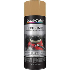 Dupli-Color - 12 oz Cummins Beige Automotive Heat Resistant Paint - Gloss Finish, 500°F Max Temp, Comes in Aerosol Can - Makers Industrial Supply