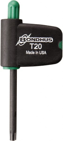 Bondhus - 3" OAL T20 Torx Key - Makers Industrial Supply