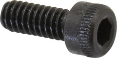 Holo-Krome - #5-40 UNC Hex Socket Drive, Socket Cap Screw - Alloy Steel, Black Oxide Finish, Fully Threaded, 5/16" Length Under Head - Makers Industrial Supply