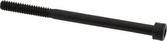 Holo-Krome - #10-24 UNC Hex Socket Drive, Socket Cap Screw - Alloy Steel, Black Oxide Finish, Partially Threaded, 2-3/4" Length Under Head - Makers Industrial Supply